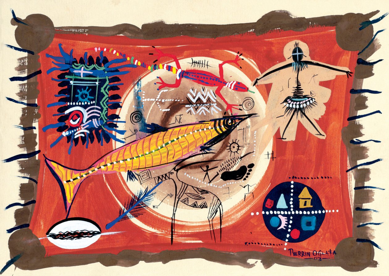 Delta Habitatı 1, 2003 by Oglafa Ebitari Perrin