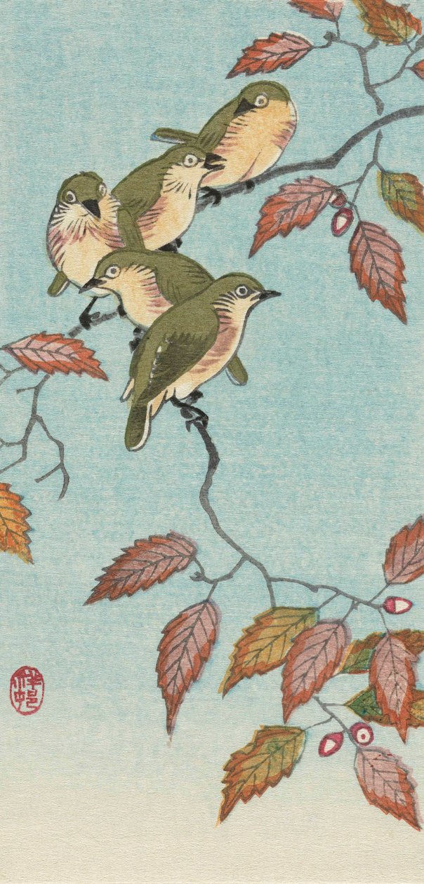 Japon sanatçı Ohara Koson