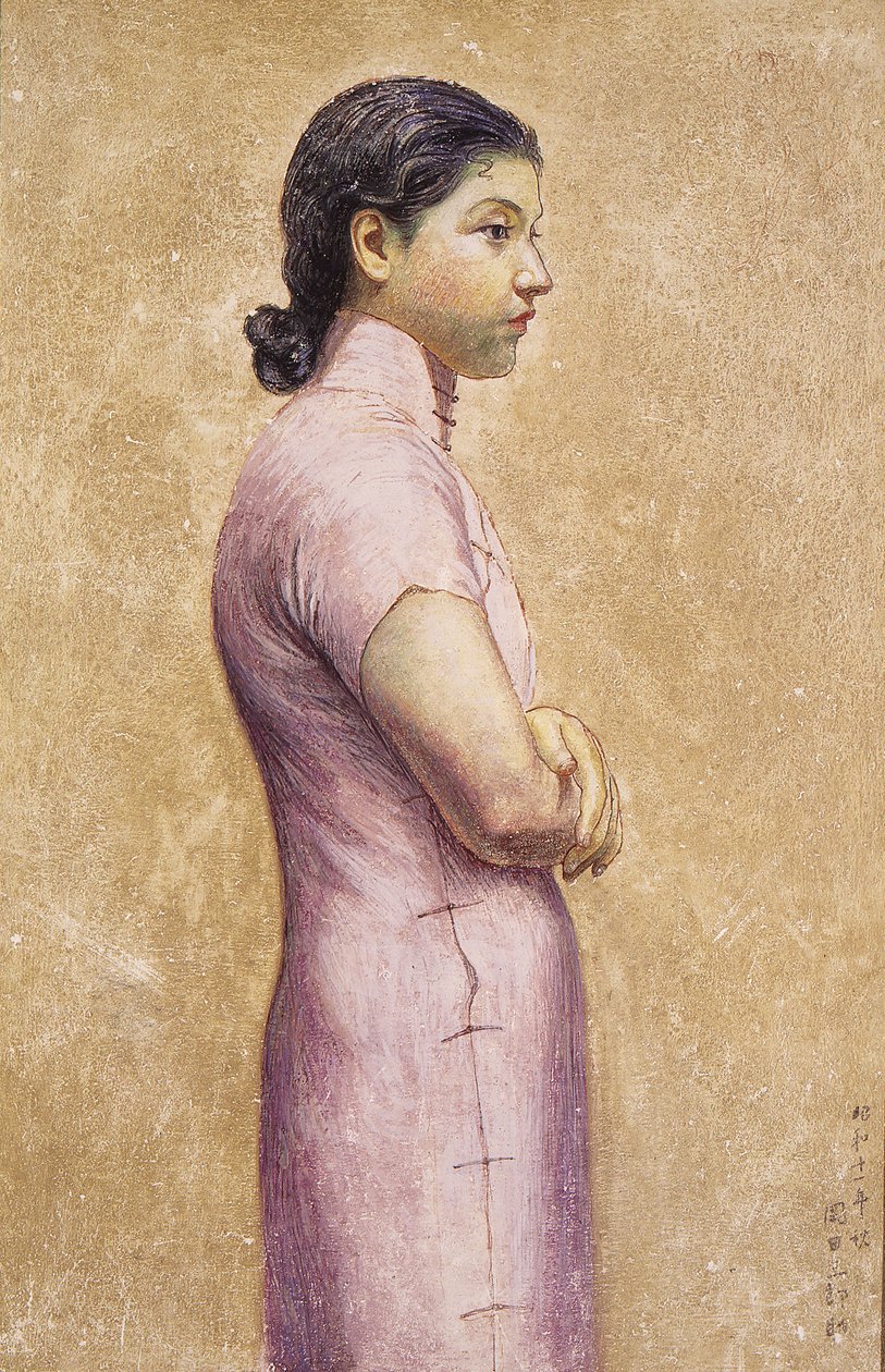 Bir Kadının Portresi by Okada Saburosuke