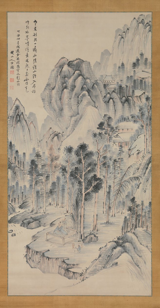Shorinji Tapınağı, 1817. by Okada Beisanjin