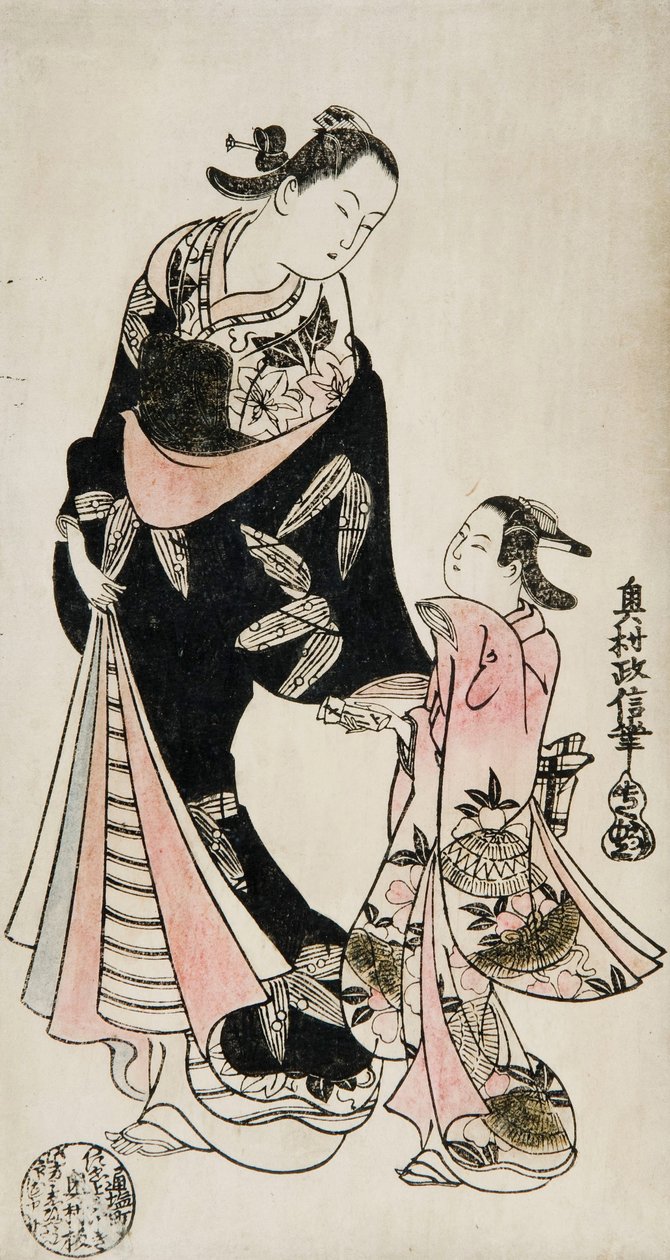 gravür by Okumura Masanobu