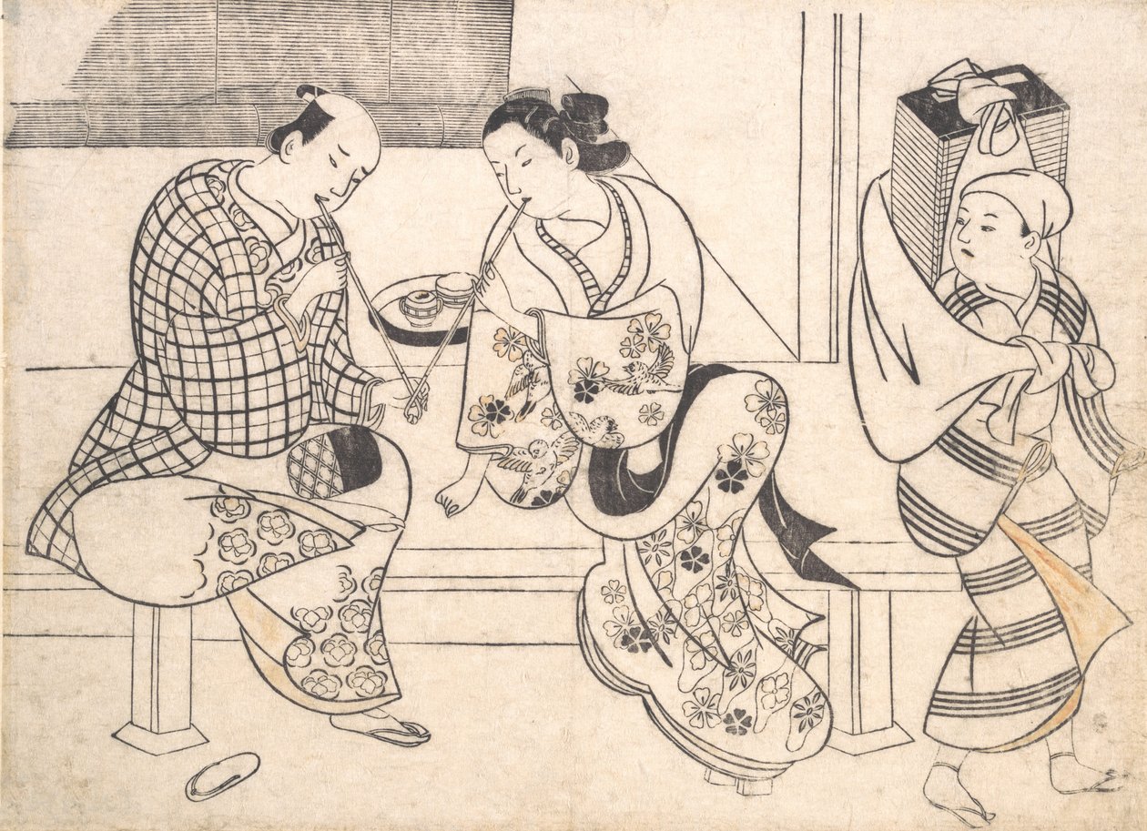 Aşık Çift, 18. yüzyılın başları., 18. yüzyılın başları. by Okumura Masanobu