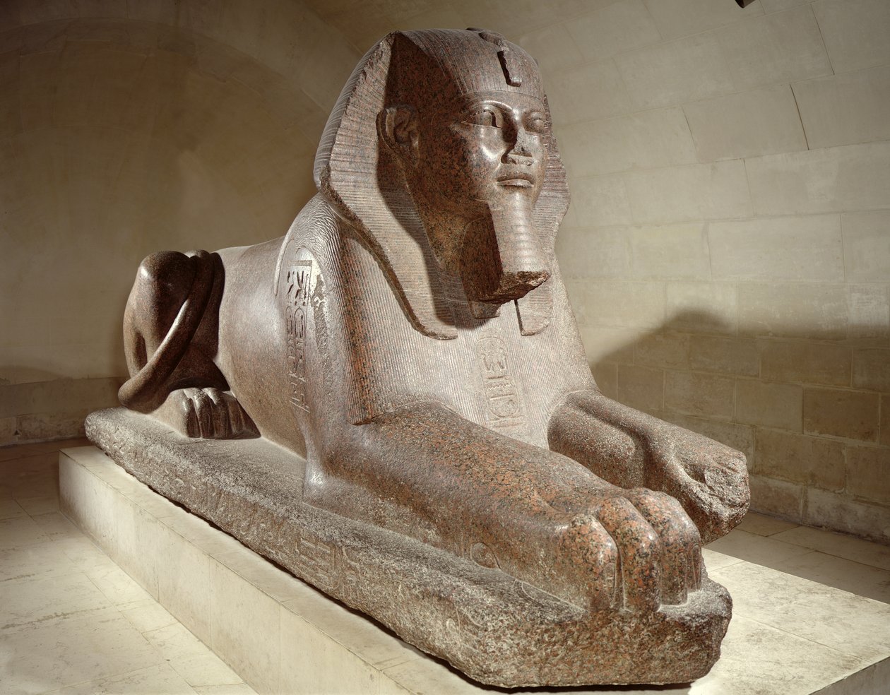 ದೊಡ್ಡ ಸಿಂಹನಾರಿ, ತಾನಿಸ್ (ಗ್ರಾನೈಟ್) ಟರ್ಕಿಯಿಂದ by Old Kingdom Egyptian