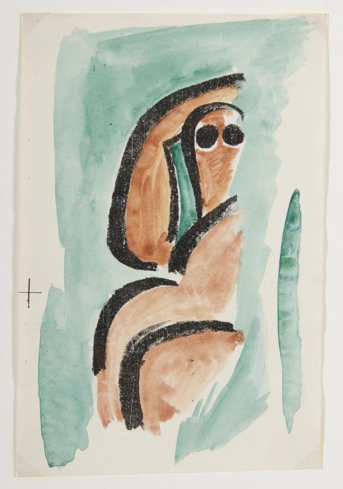 Objektif Olmayan Kompozisyon by Olga Rozanova