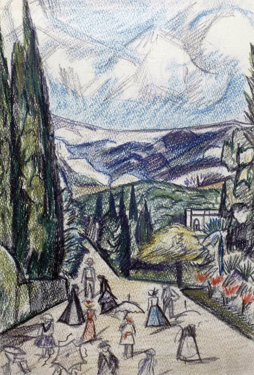 Kırım Manzarası by Olga Rozanova