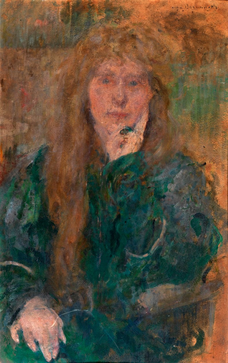 Natalie Barney, yaklaşık 1900. by Olga Boznanska