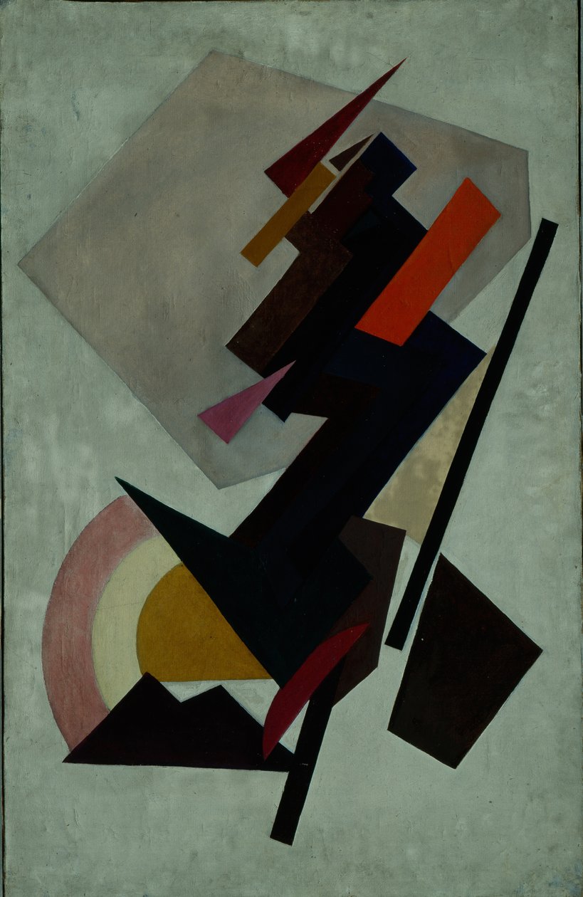 Soyut kompozisyon. Süprematizm, 1910