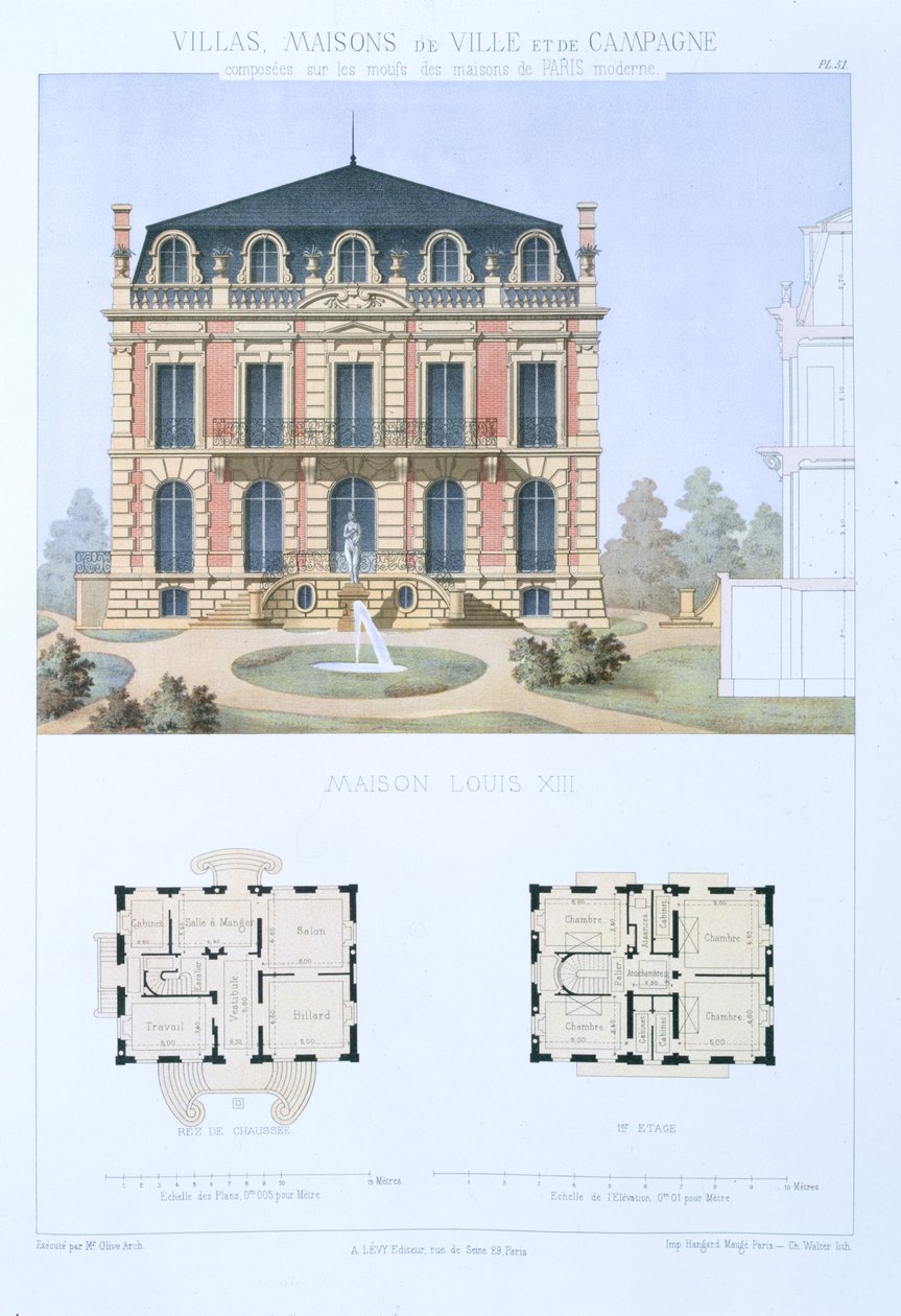Louis XIII Evi, 