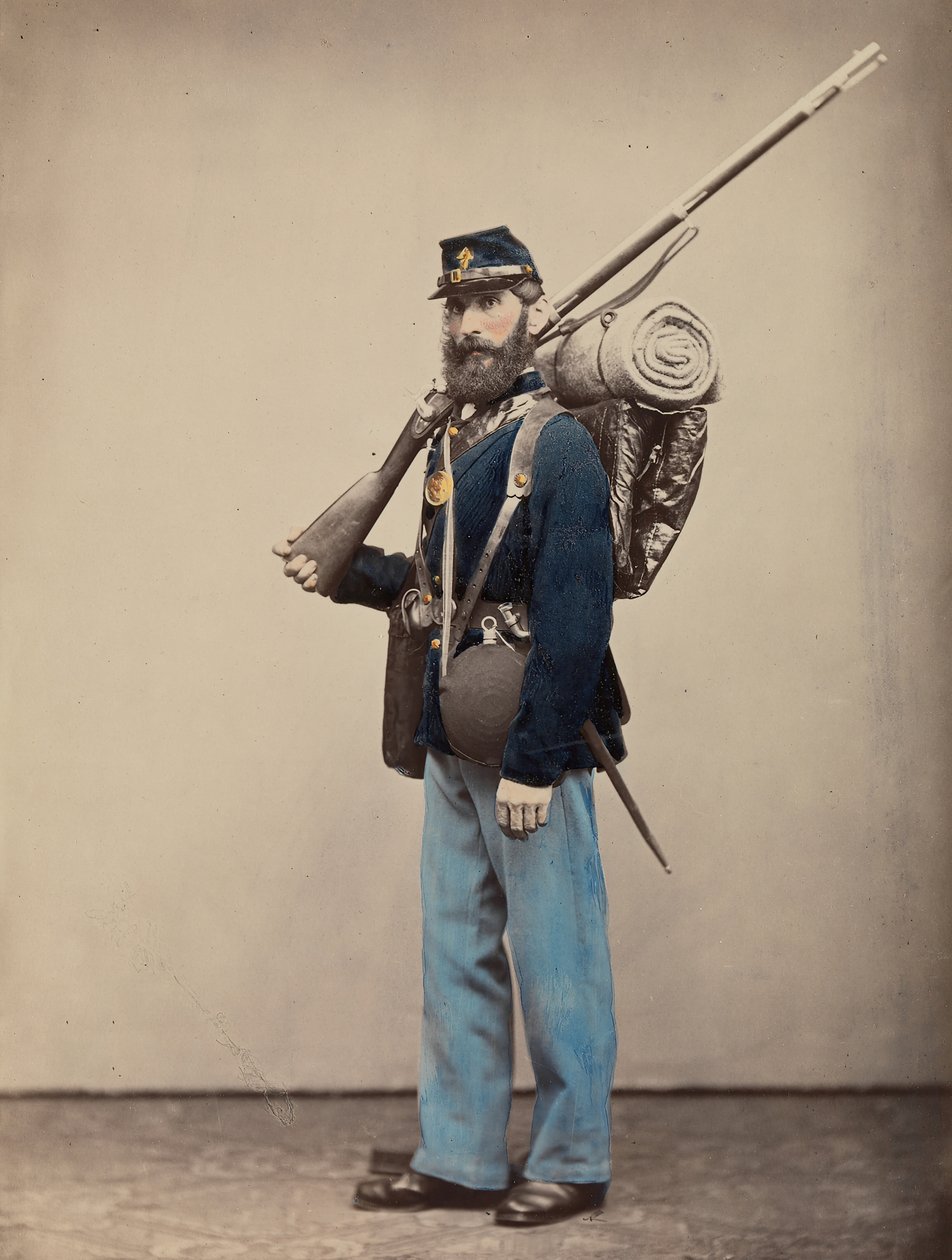 Yorgunluk, Yürüyüş Düzeni, 1866. by Oliver H. Willard.