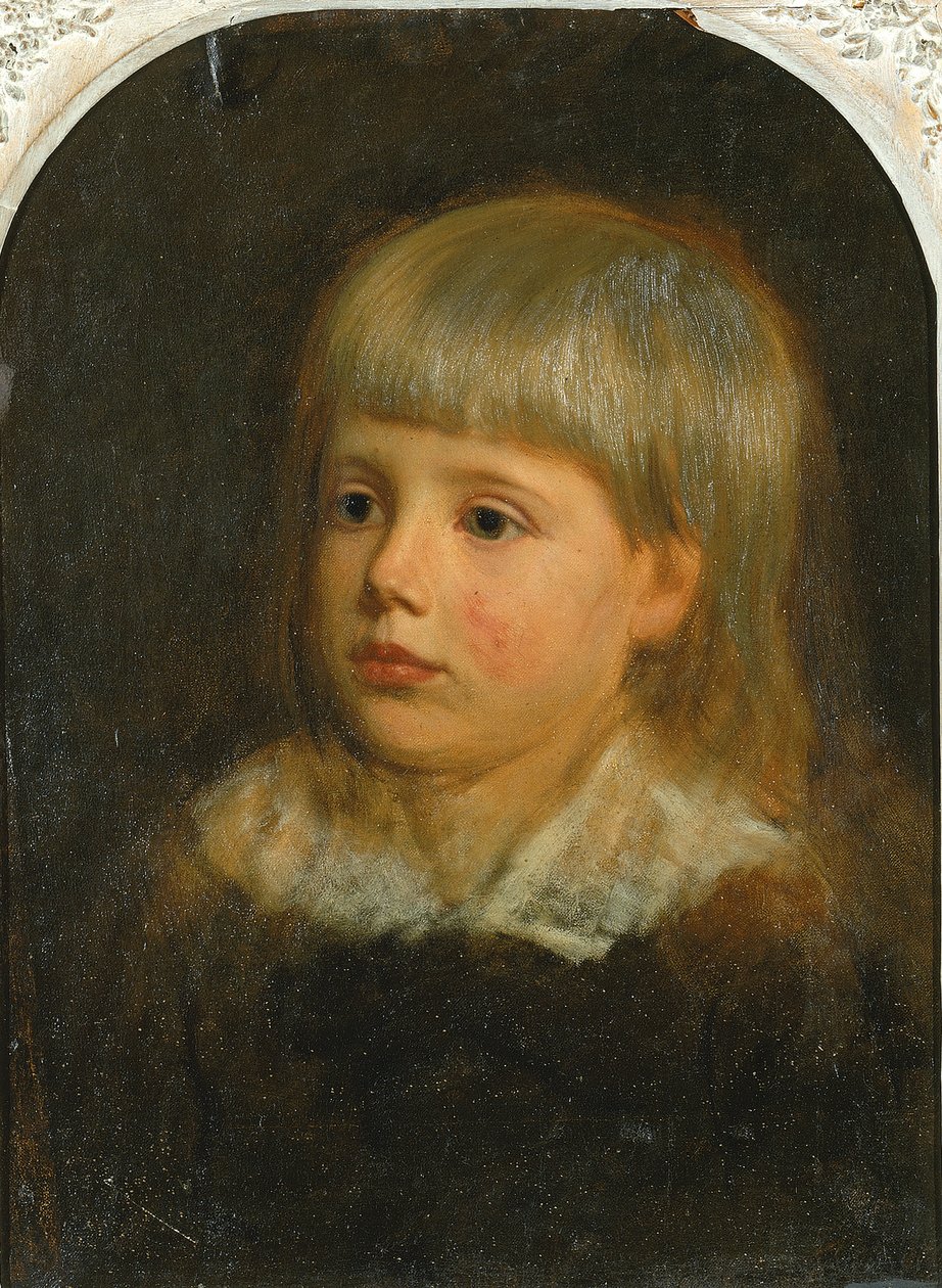 Charles Downing Lay, Sanatçının Oğlunun Portresi, yak. 1881-1883. by Oliver Ingraham Lay