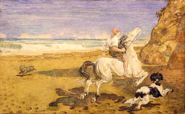 Egzersiz yapmak by Oliver Madox Brown