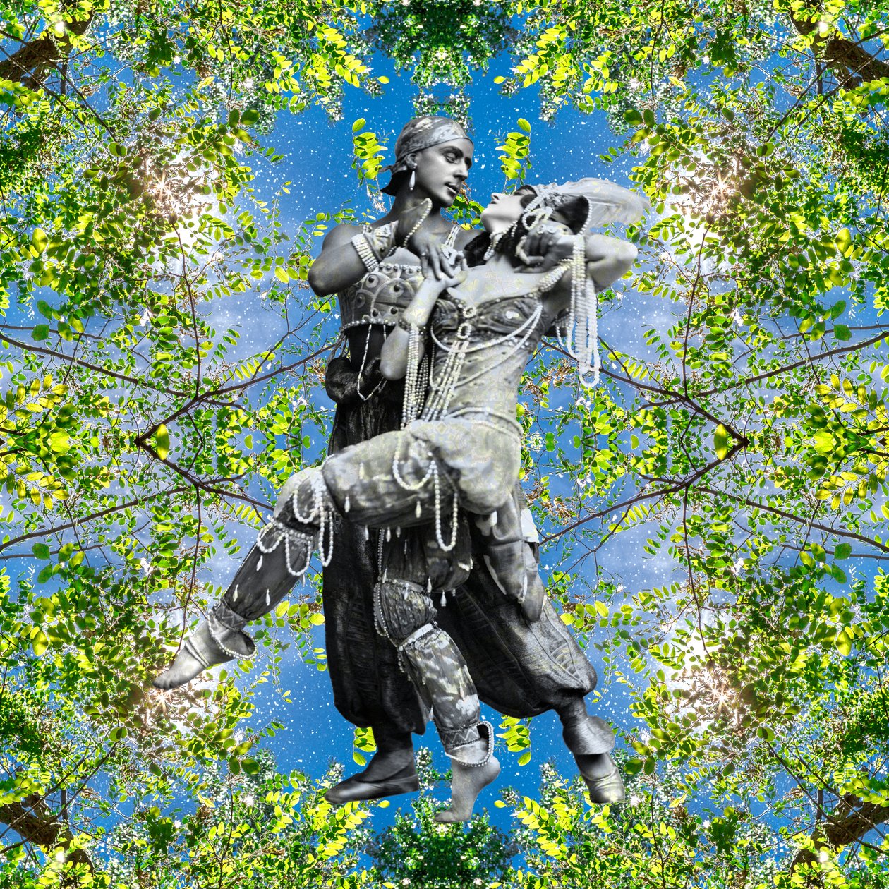 Sherazade Fokin e Fokina, 2024 (dijital karışık teknik) by Olivia Gozzano