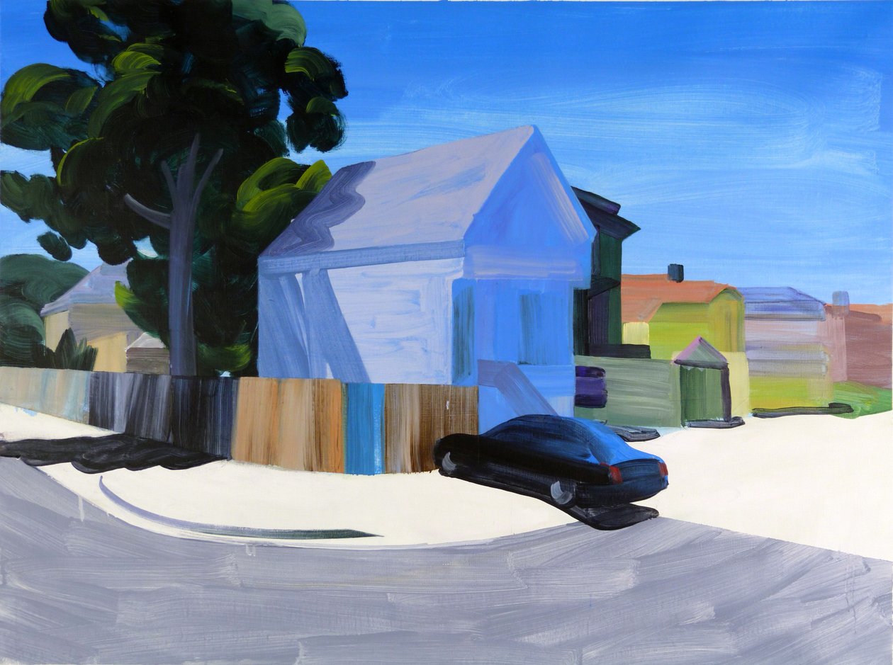 Klnd 3, 2015 (tuval üzerine akrilik) by Olivier Morel