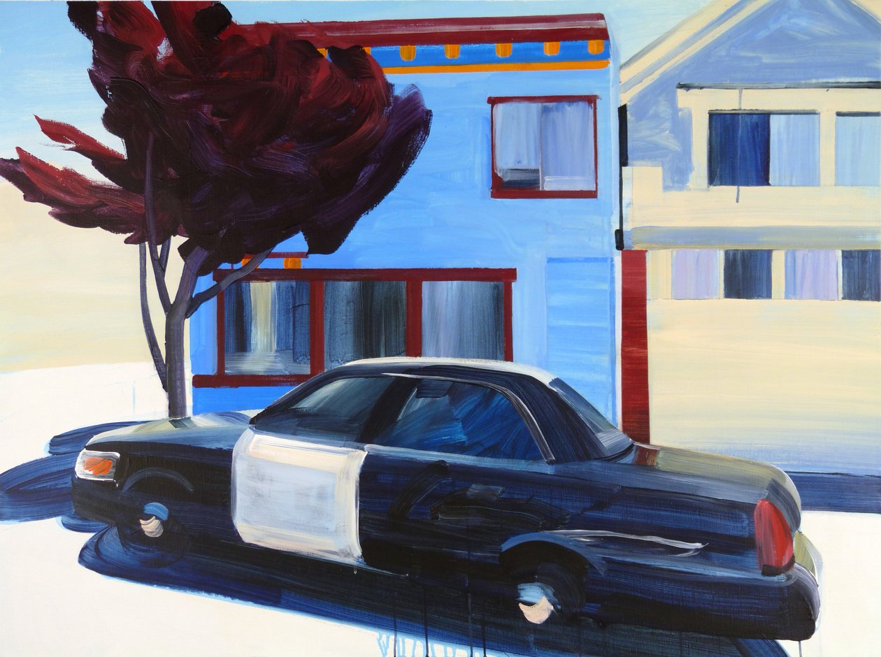 Klnd 4, 2015 (tuval üzerine akrilik) by Olivier Morel