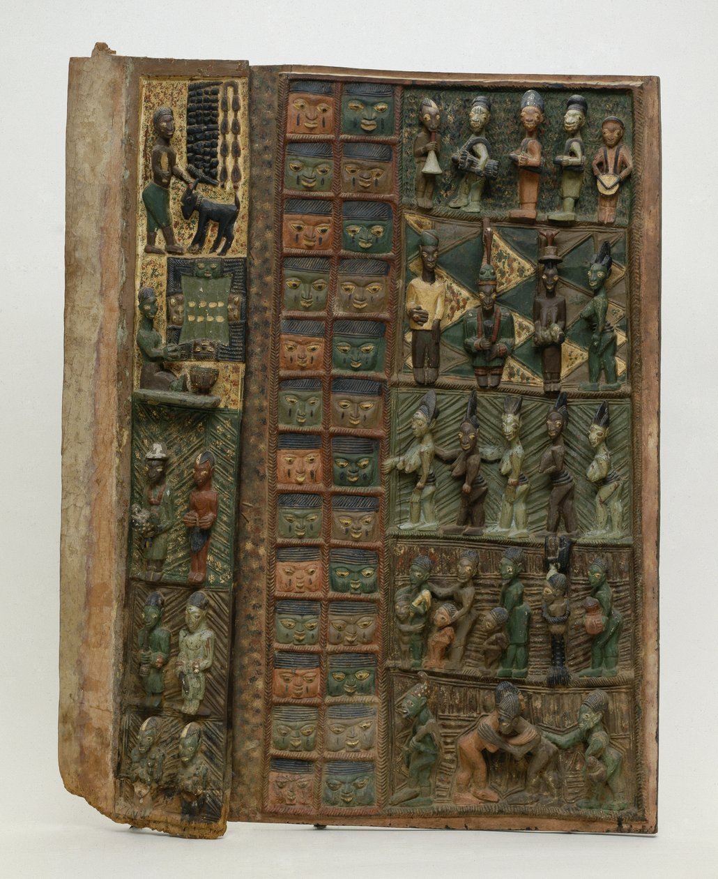 Saray kapısı, c.1920 (ahşap) by Olowe of Ise Olowe of Ise