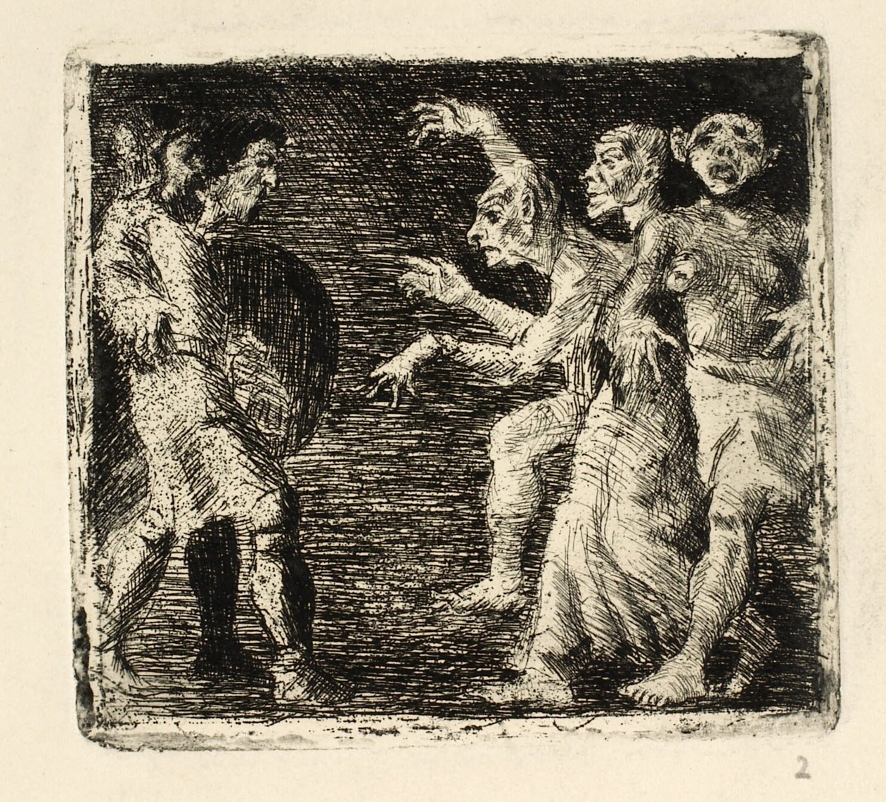 Macbeth ve Cadılar by Oluf Hartmann