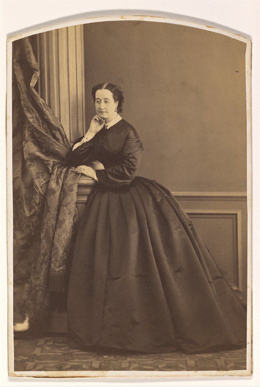İmparatoriçe Eugenie, 1860. by Olympe Aguado