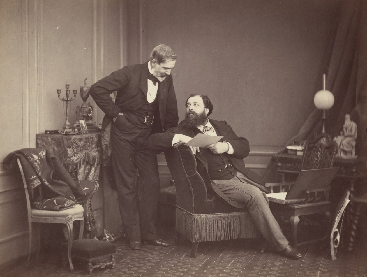 Louis Robert ve Olympe Aguado, yak. 1860 by Olympe Aguado