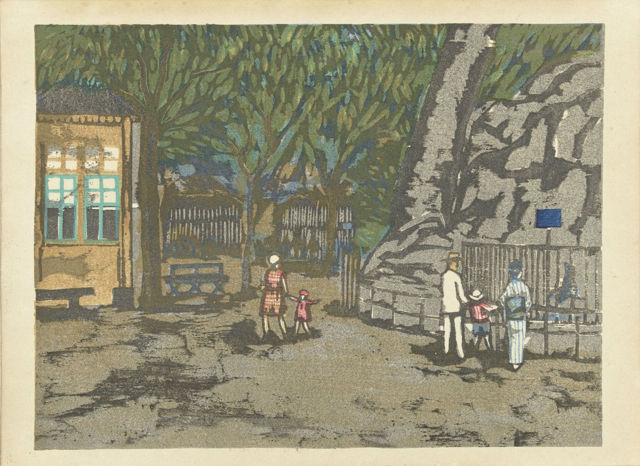 Ueno hayvanat bahçesi Ueno Hayvanat Bahçesi (nesne üzerindeki başlık) Tokyo Anıları (dizi başlığı) Tokyo kaiko zue (dizi adı) by Onchi Kôshirô