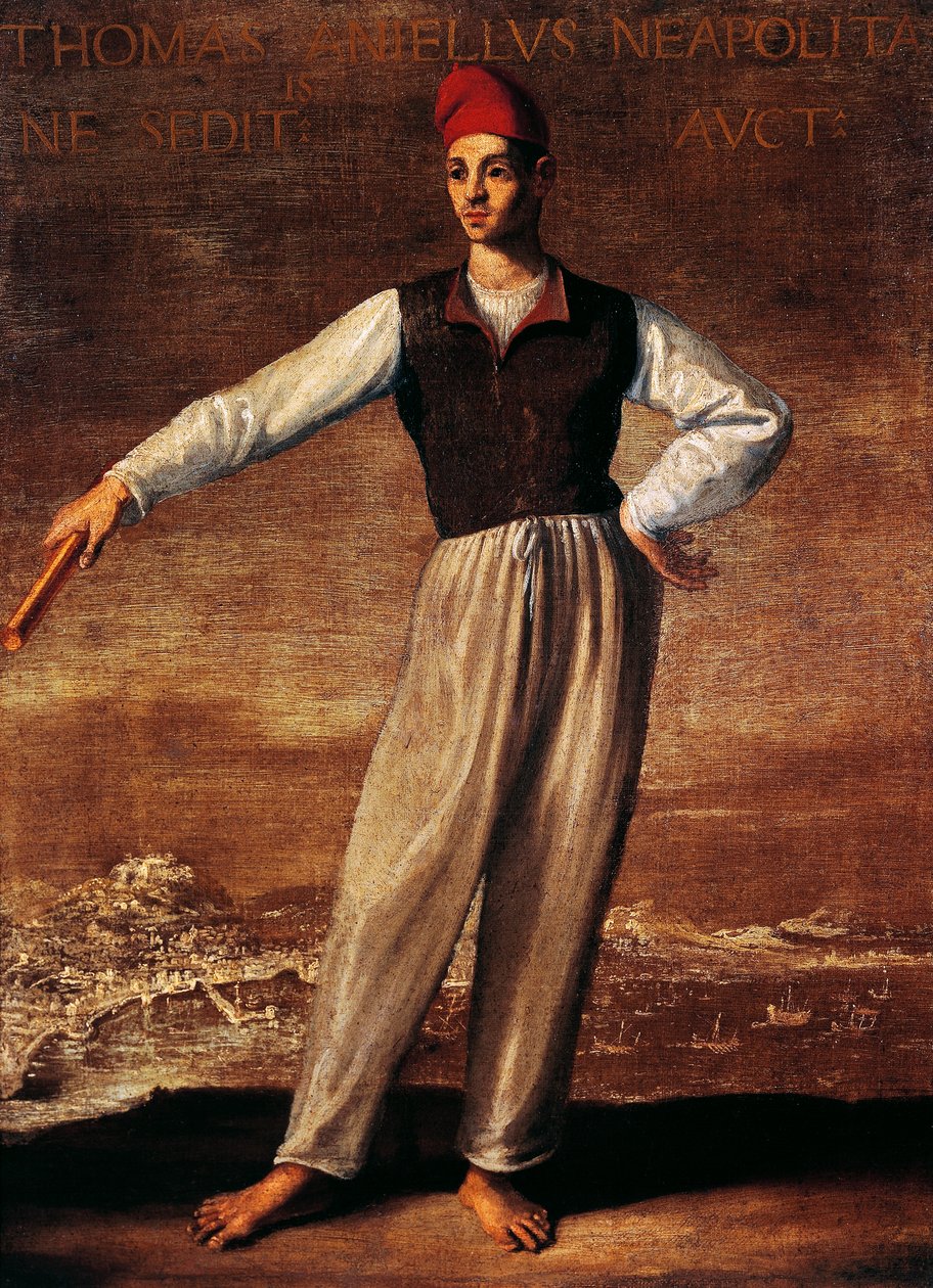 Tommaso Aniello d#39;Amalfi#39;nin Portresi (Napoli) by Onofrio Palumbo