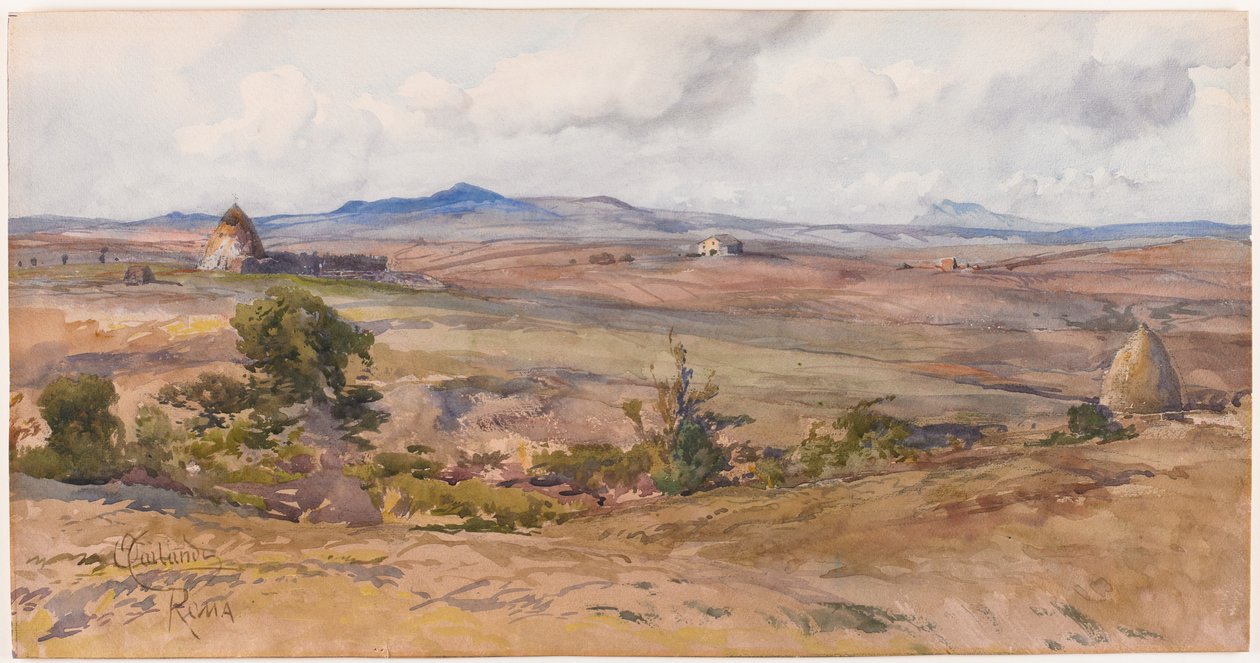 Kırsal Peyzaj by Onorato Carlandi