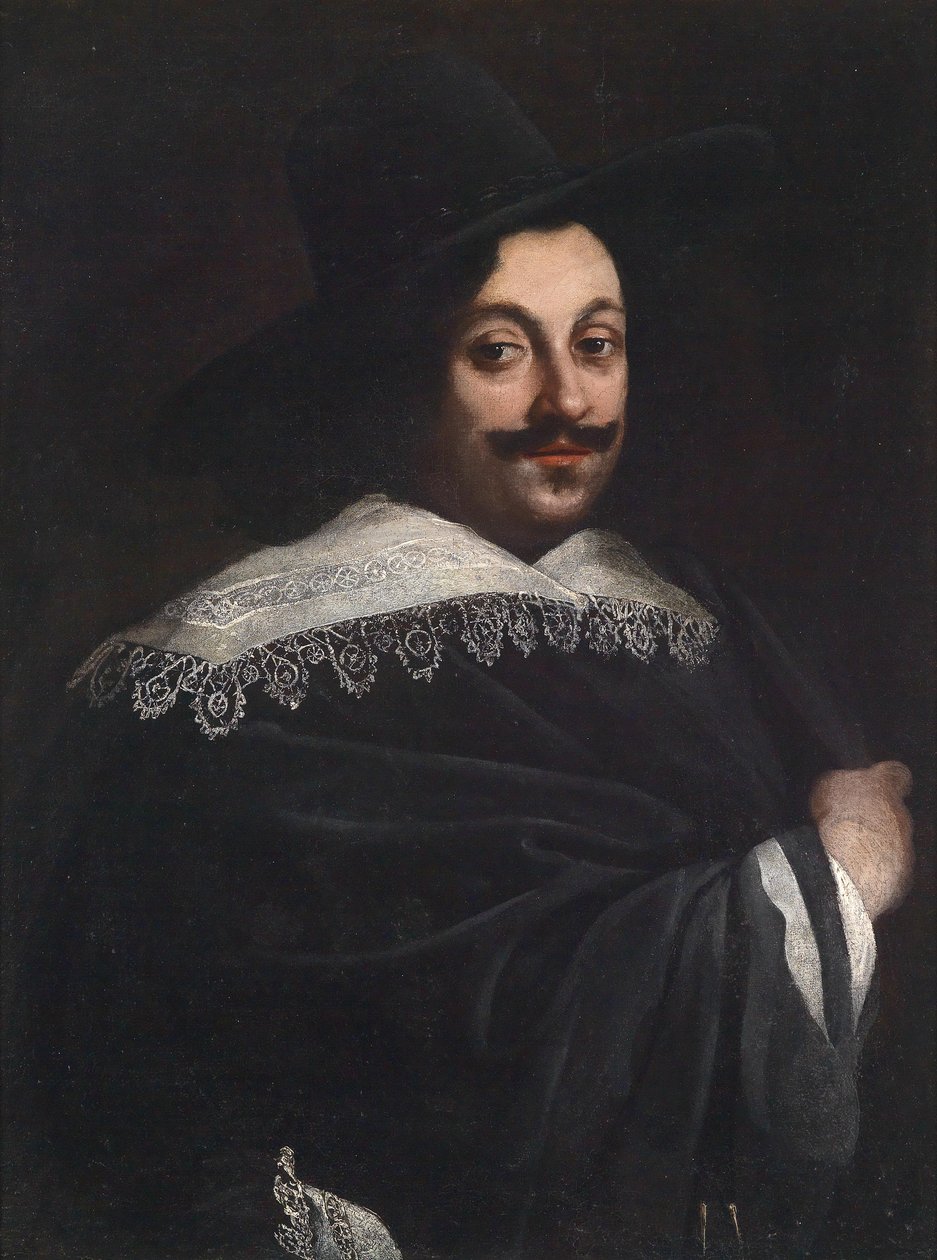 Bir asilzade portresi by Orazio Fidani