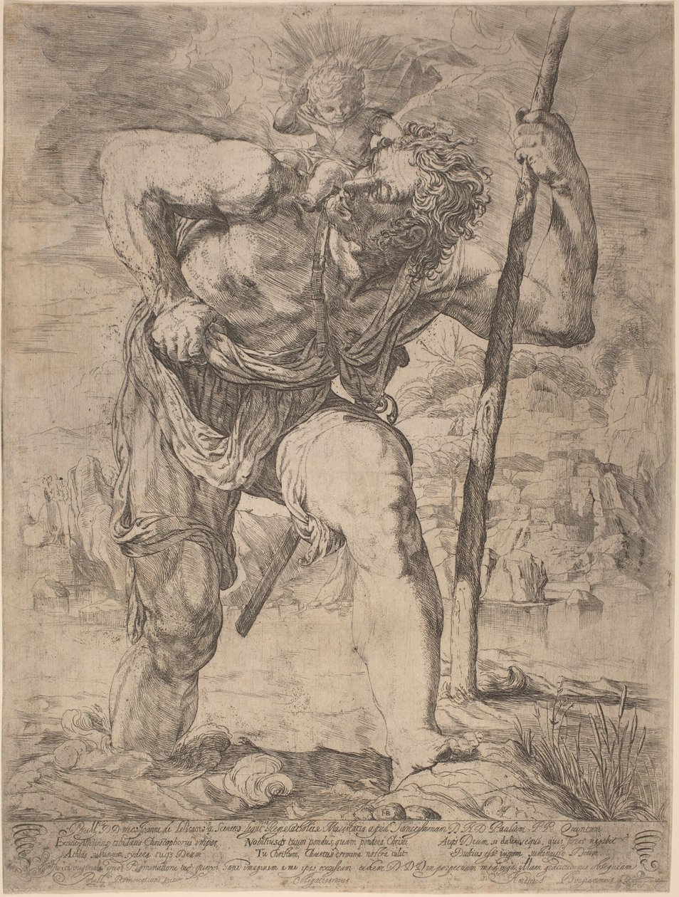 Aziz Christopher by Orazio Borgianni