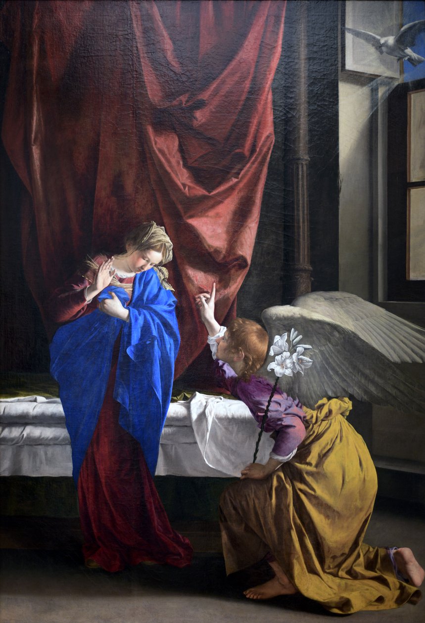 duyuru by Orazio Gentileschi