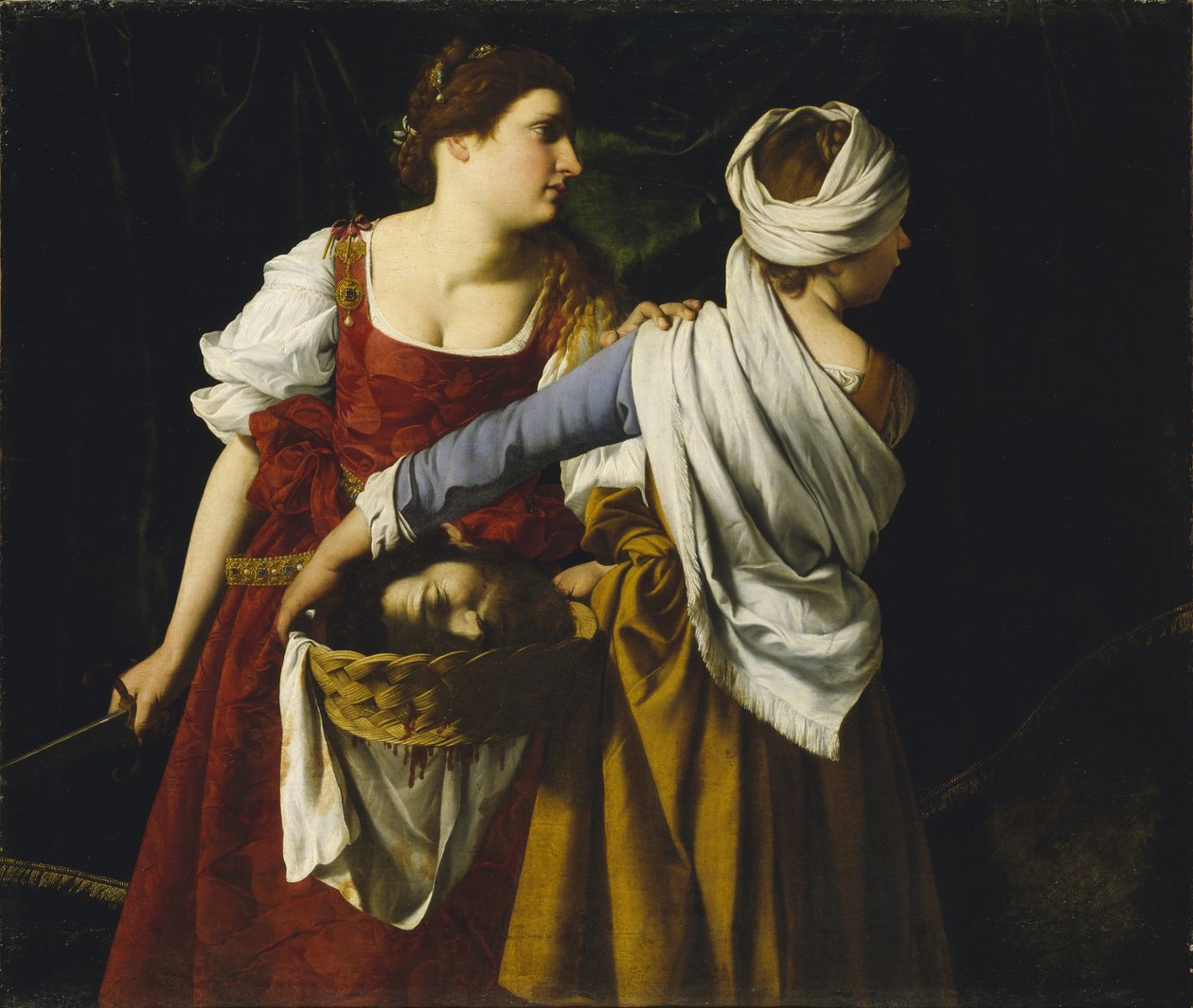 Judith ve Hizmetçisi, Holofernes