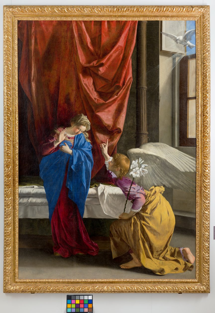 Müjde, 1623 by Orazio Gentileschi