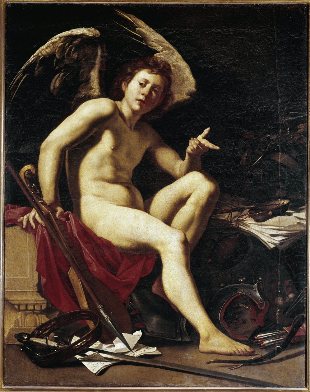 Muzaffer aşk - Muzaffer aşk - Boyama Orazio Riminaldi (1486-1630) by Orazio Riminaldi