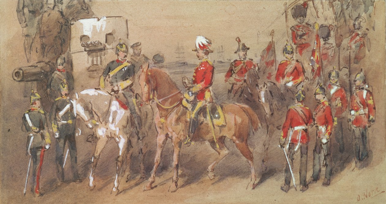 General Sir Garnet Wolseley (1833-1913) İskenderiye