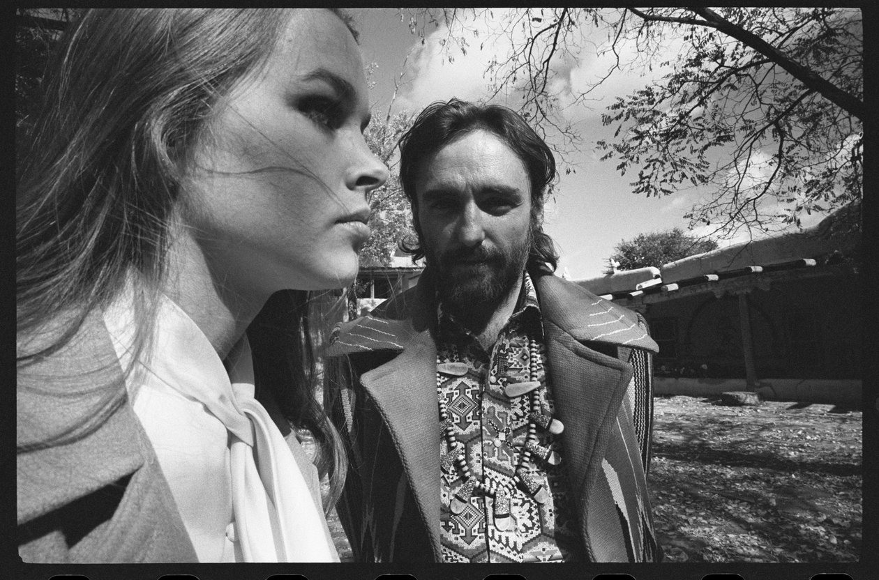 Dennis Hopper ve eşi Michelle Phillips New Mexico