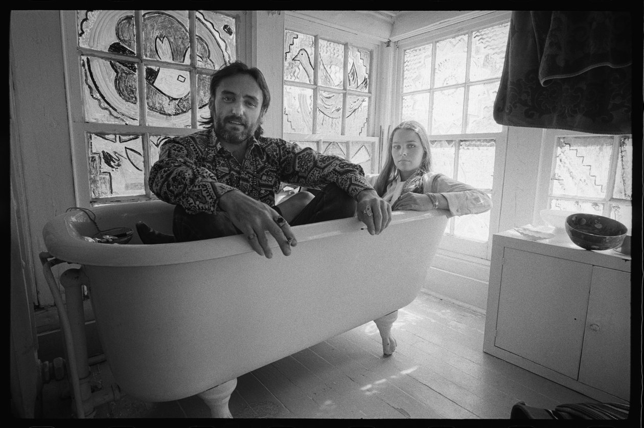 Dennis Hopper ve eşi Michelle Phillips, New Mexico