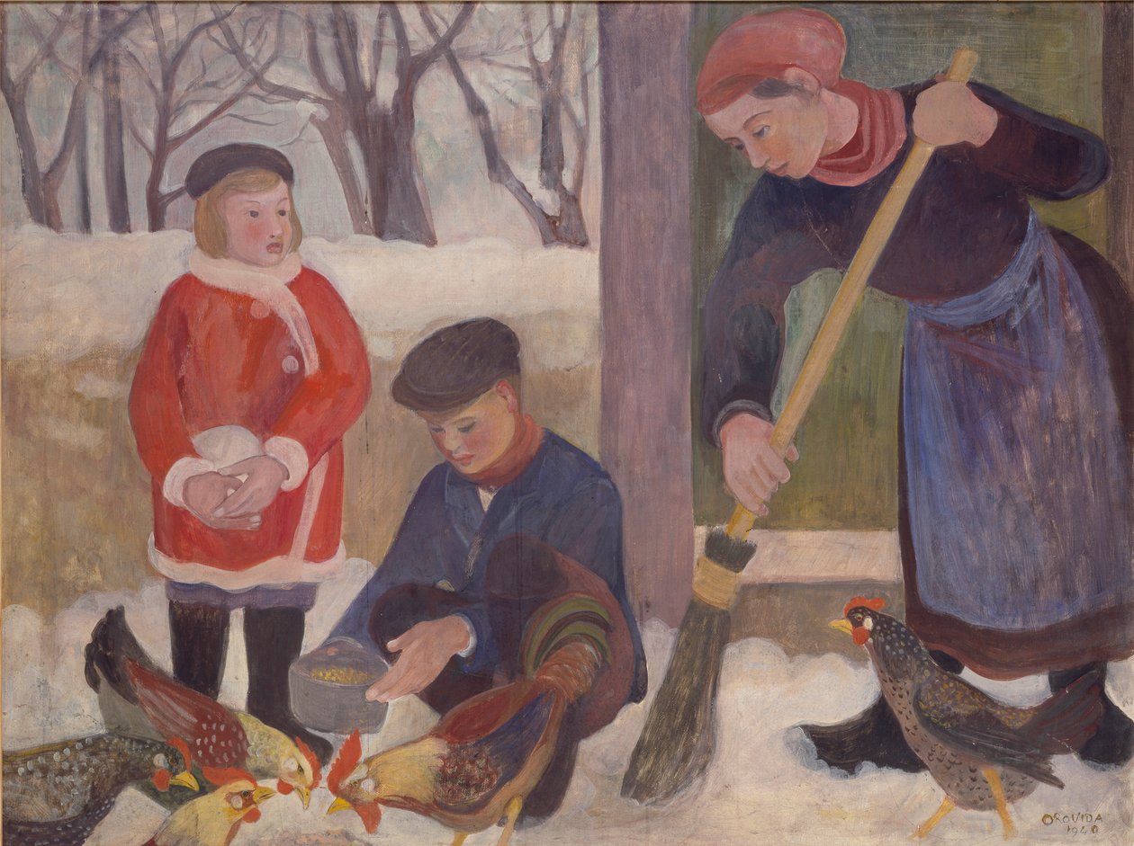 Kış, 1940 by Orovida Camille Pissarro