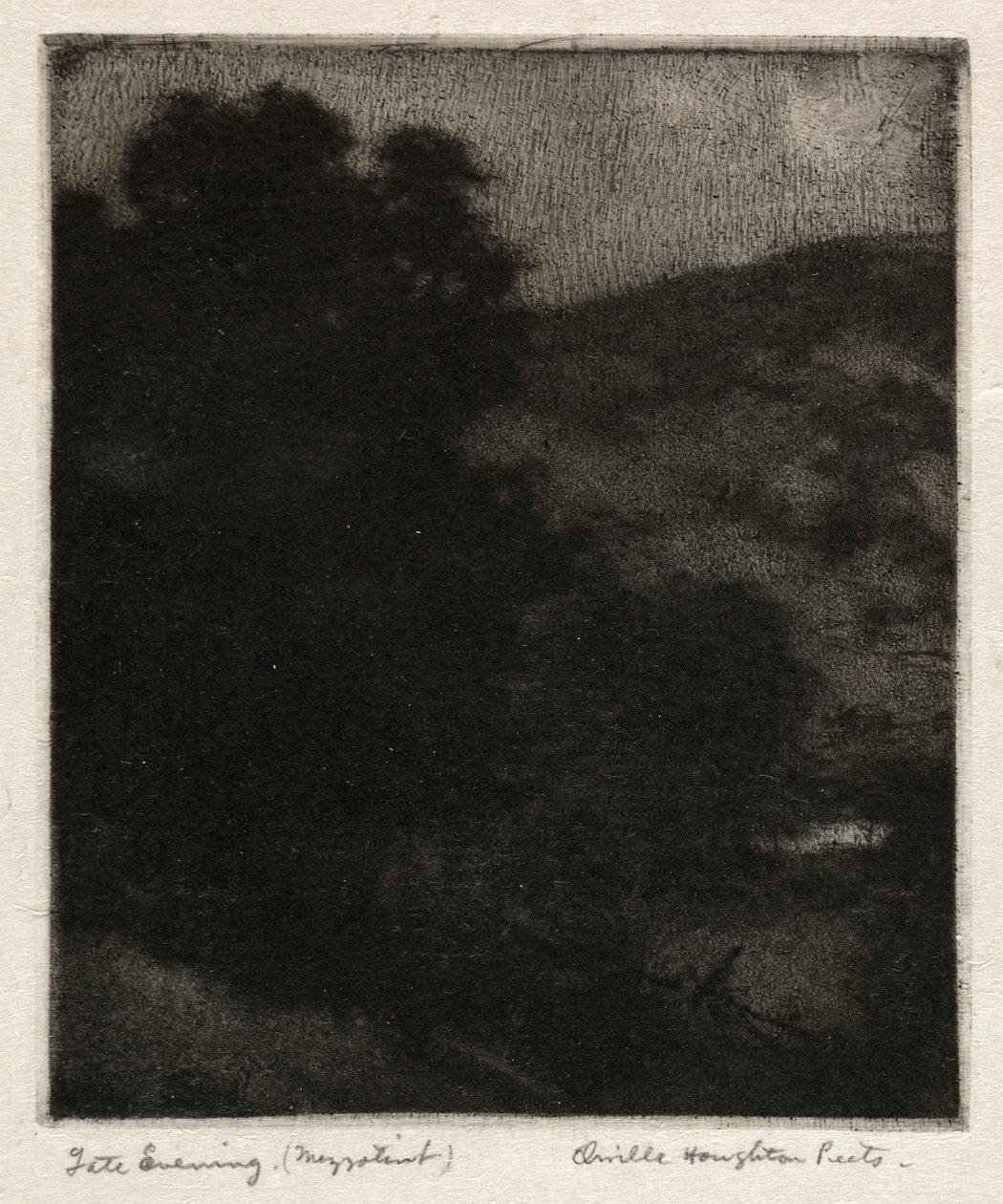 Akşamın geç vakti by Orville Houghton Peets