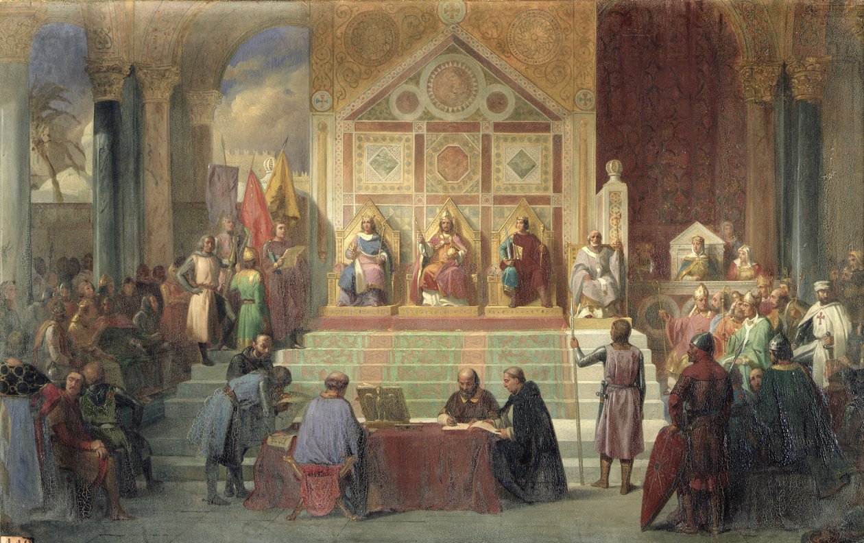 Louis (1214-70) Fransa Kralı 1249, 1846