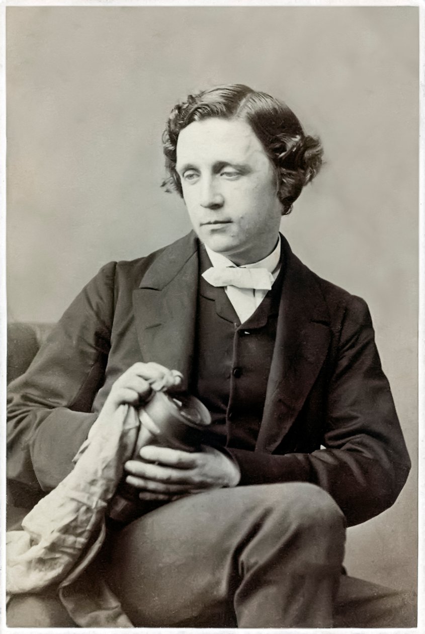 lewis carroll by Oscar Gustav Rejlander
