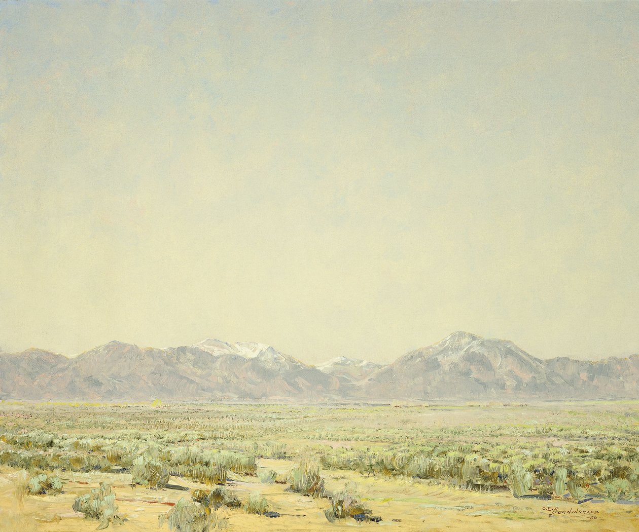 Taos Vadisi by Oscar Edward Berninghaus