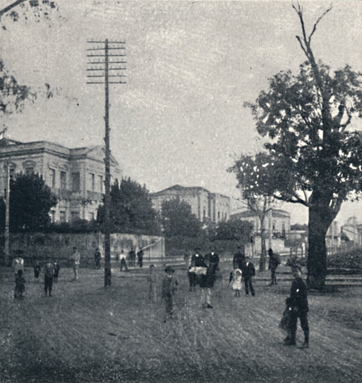 Largo da Republica, 1895 by Oscar Ernheim