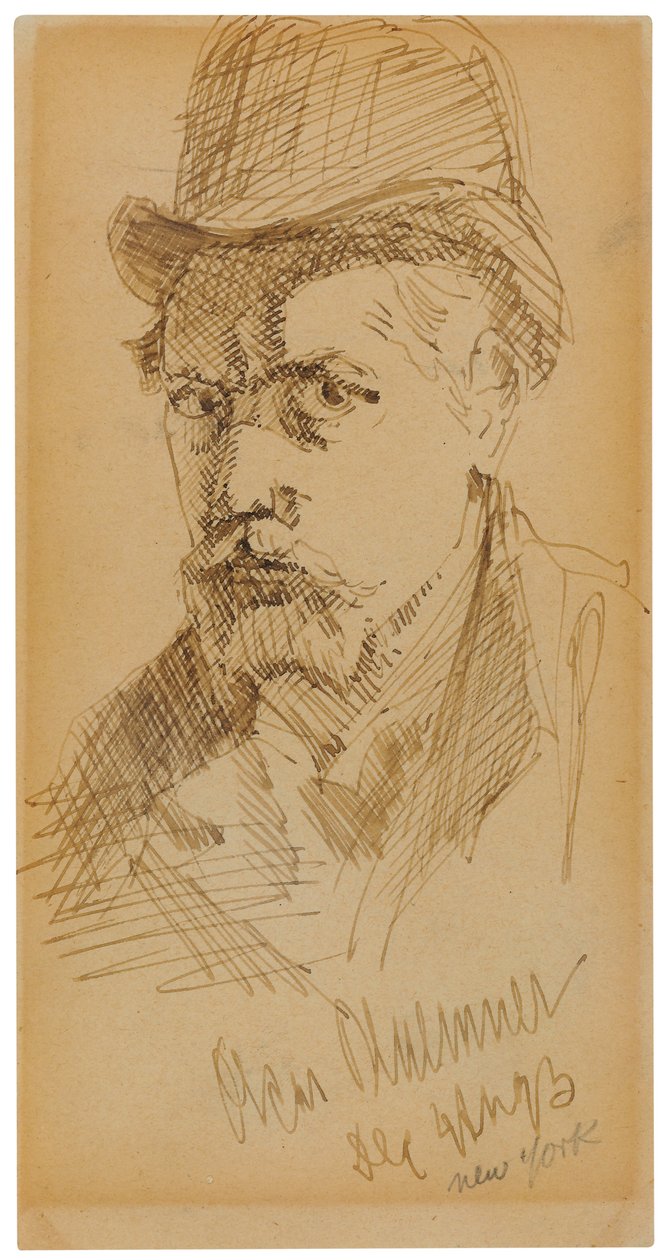 Otoportre by Oscar Florianus Bluemner