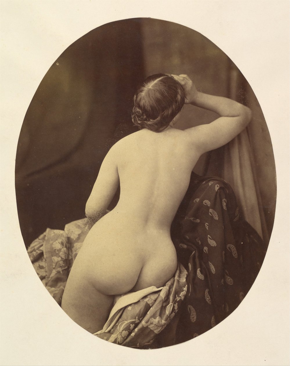 Ariadne, 1857. by Oscar Gustav Rejlander