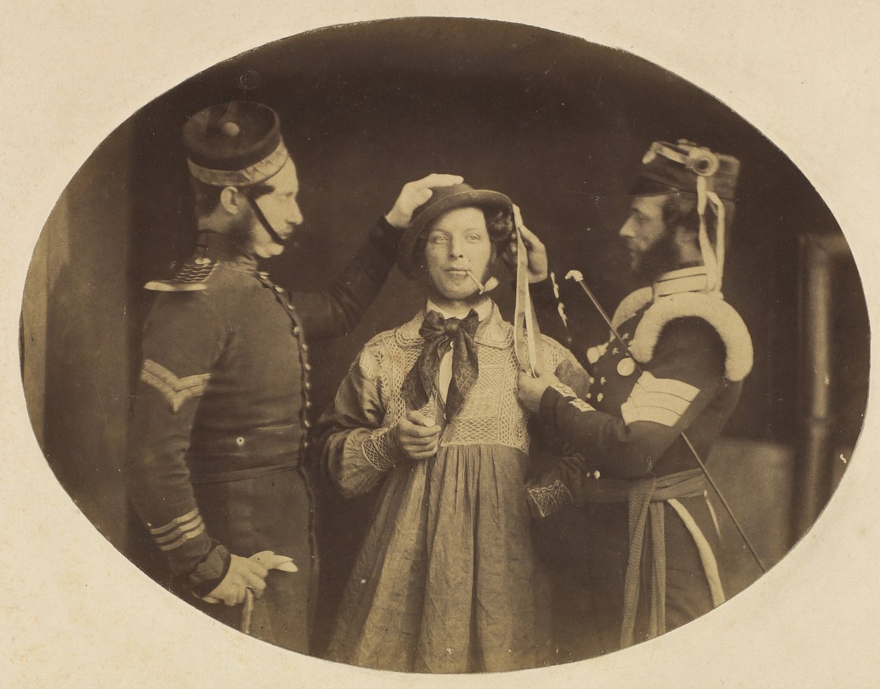 Ülkesinin Umudu, 1855. by Oscar Gustav Rejlander
