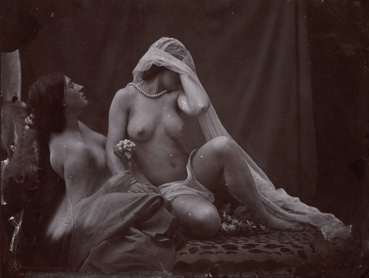 [İki Yaşam Tarzı Çalışması], yakl. 1857, 1987 basılmıştır. by Oscar Gustav Rejlander