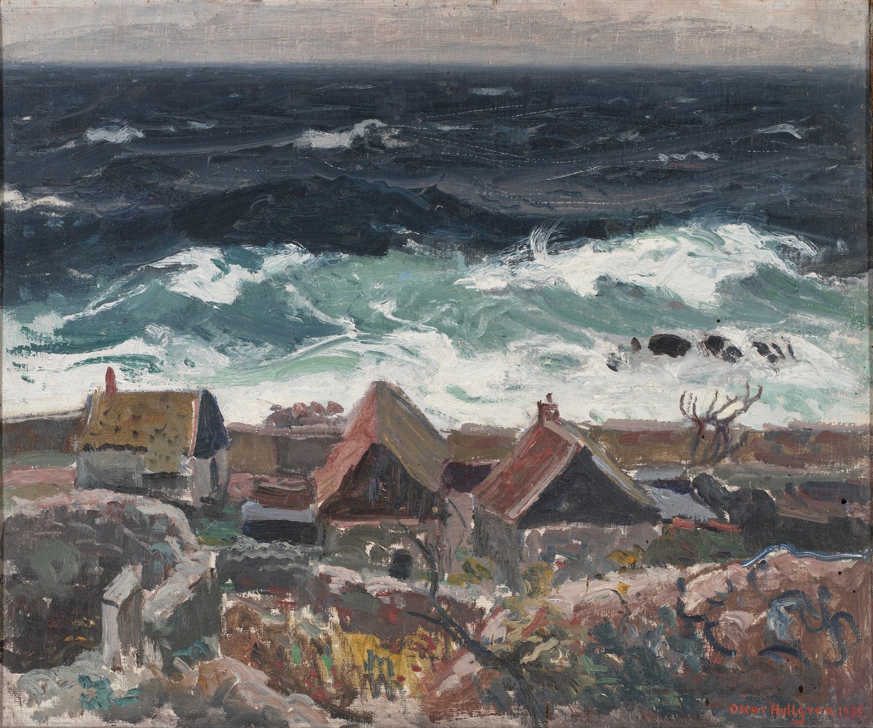 Christiansø Yakınındaki Deniz by Oscar Hullgren
