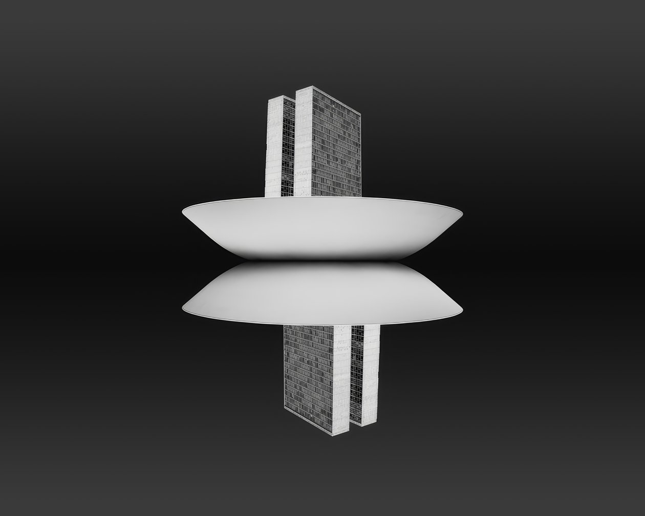 Brezilya, Ulusal Kongre by Oscar Niemeyer