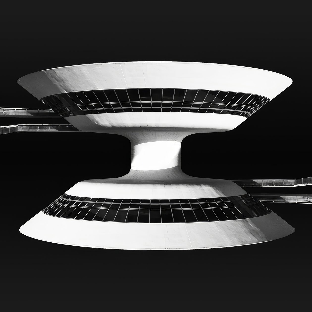 Niterói, Çağdaş Sanat Müzesi by Oscar Niemeyer