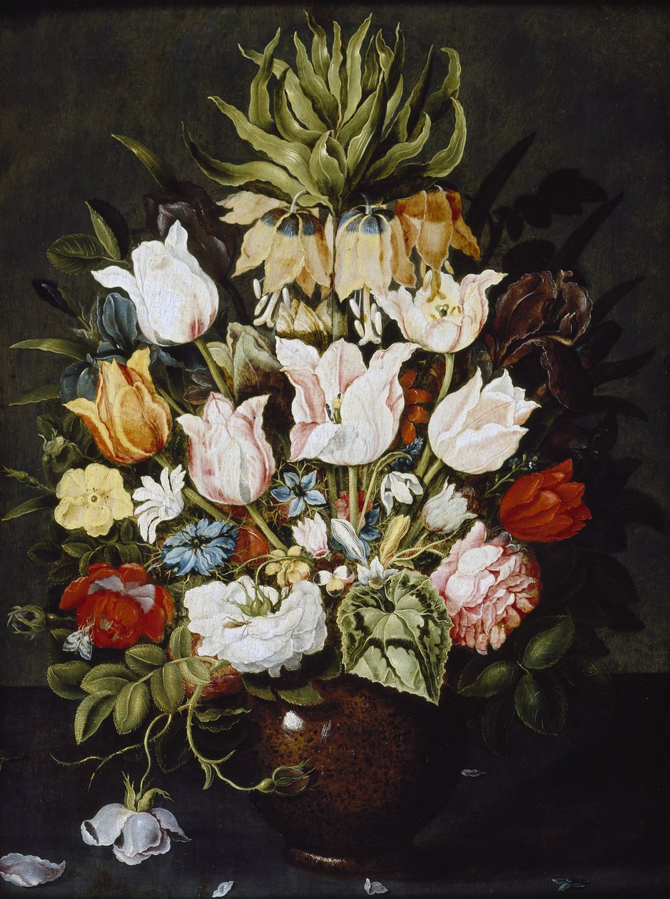Bir Vazo Çiçek, c. 1616 by Osias the Elder Beert