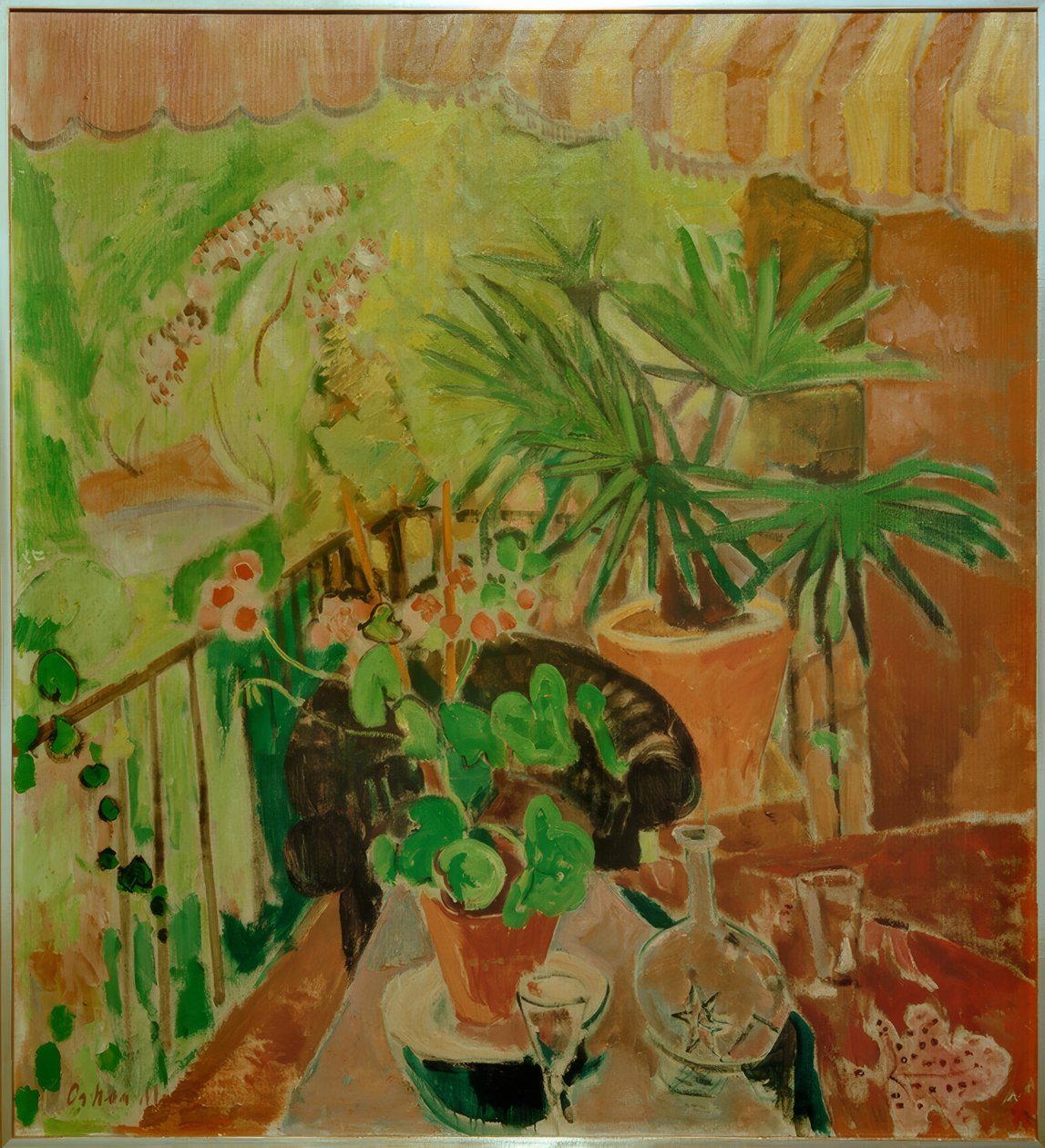 verandada by Oskar Moll