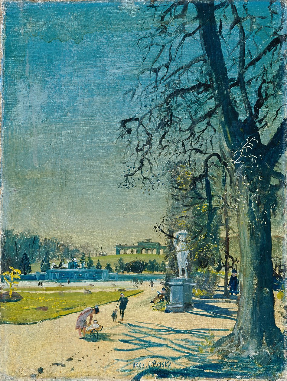 Schönbrunn Sarayı Parkı by Oskar Laske